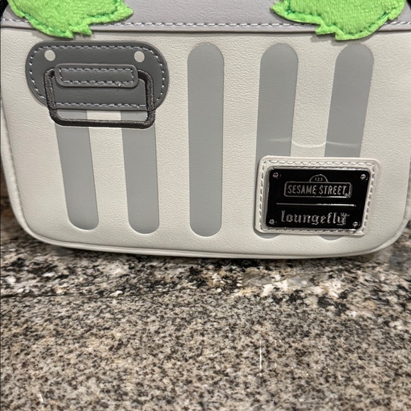 Loungefly OSCAR Grouch Sesame Street Mini Backpack Theme park Exclusive NWT - Picture 7 of 9